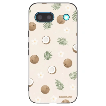 Picasee husă neagră din silicon pentru Google Pixel 8a - Coconut Breeze