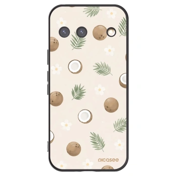 Picasee husă neagră din silicon pentru Google Pixel 9 - Coconut Breeze