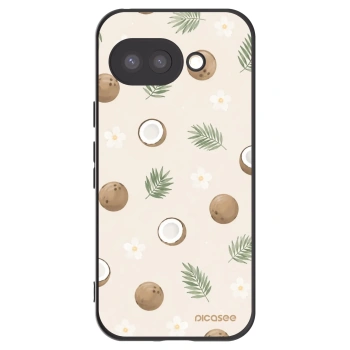 Picasee husă neagră din silicon pentru Google Pixel 9a - Coconut Breeze