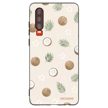 Picasee husă neagră din silicon pentru Huawei P30 - Coconut Breeze
