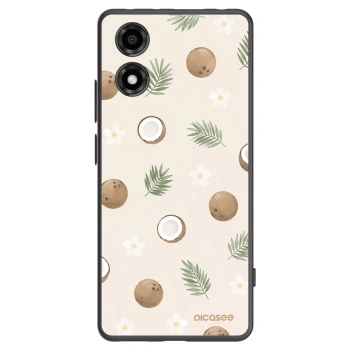 Picasee husă neagră din silicon pentru Motorola Moto E14 - Coconut Breeze