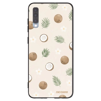 Picasee husă neagră din silicon pentru Samsung Galaxy A70 A705F - Coconut Breeze