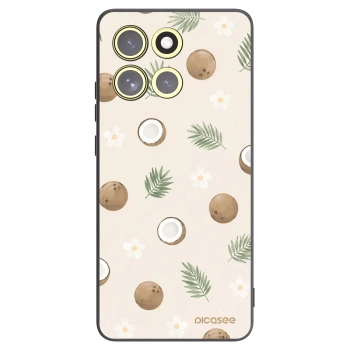 Picasee husă neagră din silicon pentru Motorola Moto G86 5G - Coconut Breeze