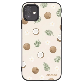 Picasee husă neagră din silicon pentru Apple iPhone 11 - Coconut Breeze