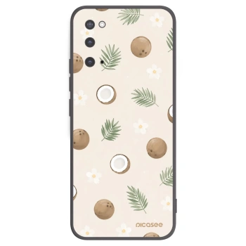 Picasee husă neagră din silicon pentru Samsung Galaxy S20 G980F - Coconut Breeze