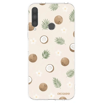 Picasee husă transparentă din silicon pentru Huawei P40 Lite E - Coconut Breeze