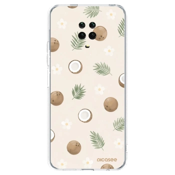 Picasee husă transparentă din silicon pentru Xiaomi Redmi Note 9 Pro - Coconut Breeze
