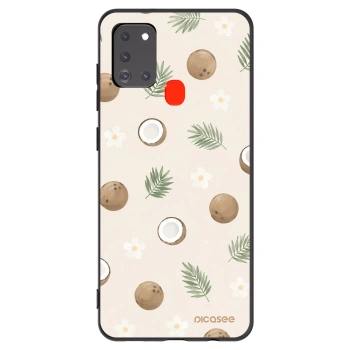 Picasee husă neagră din silicon pentru Samsung Galaxy A21s - Coconut Breeze