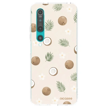 Picasee husă transparentă din silicon pentru Xiaomi Mi 10 - Coconut Breeze