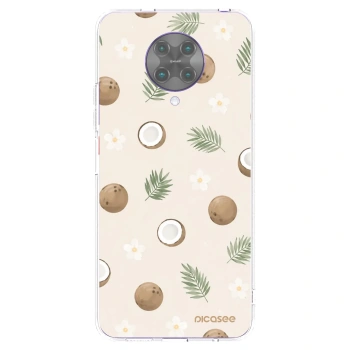 Picasee husă transparentă din silicon pentru Xiaomi Poco F2 Pro - Coconut Breeze