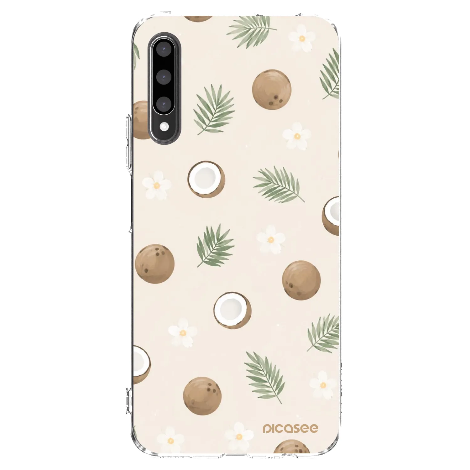 Picasee husă transparentă din silicon pentru Honor 9X Pro - Coconut Breeze