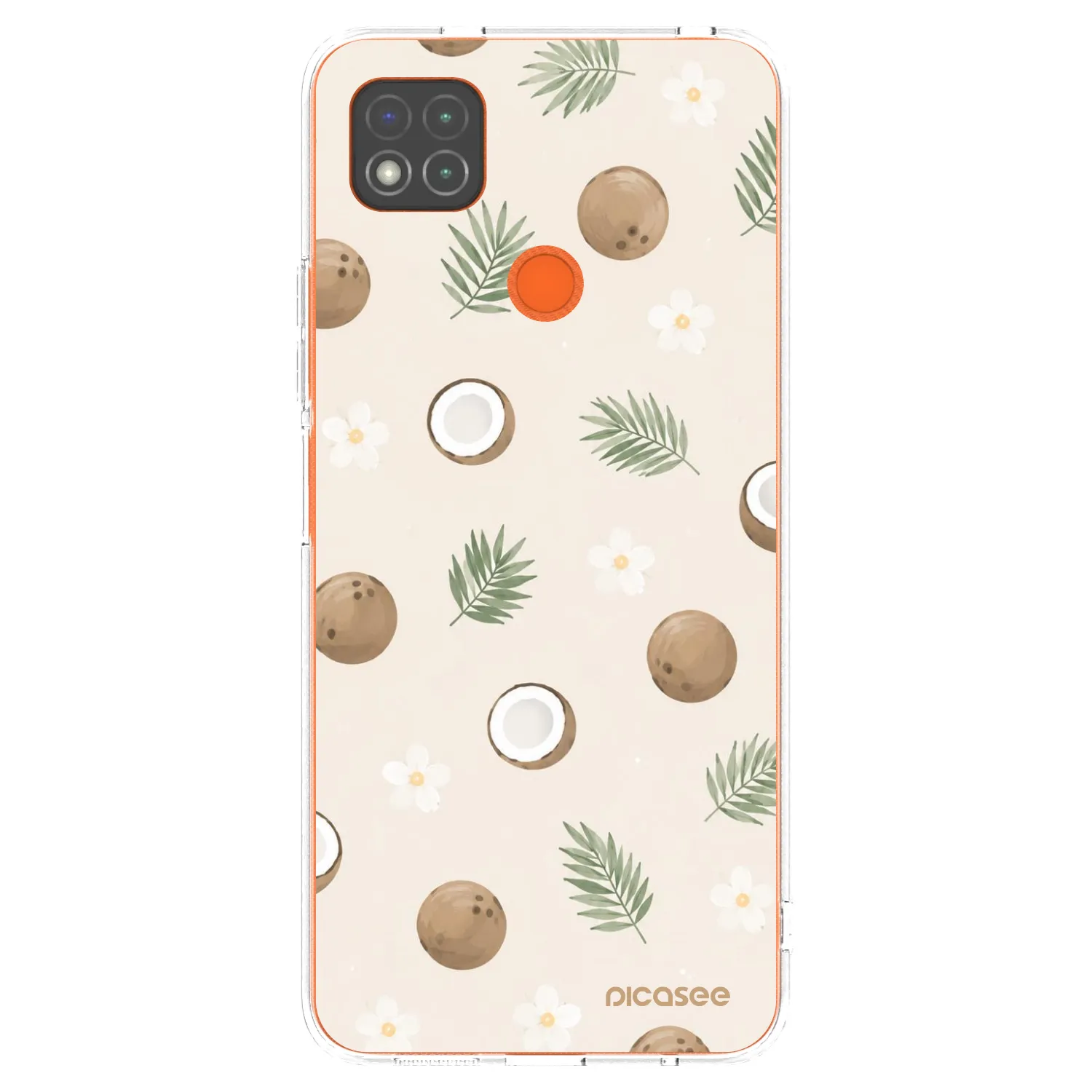 Picasee husă transparentă din silicon pentru Xiaomi Redmi 9C - Coconut Breeze