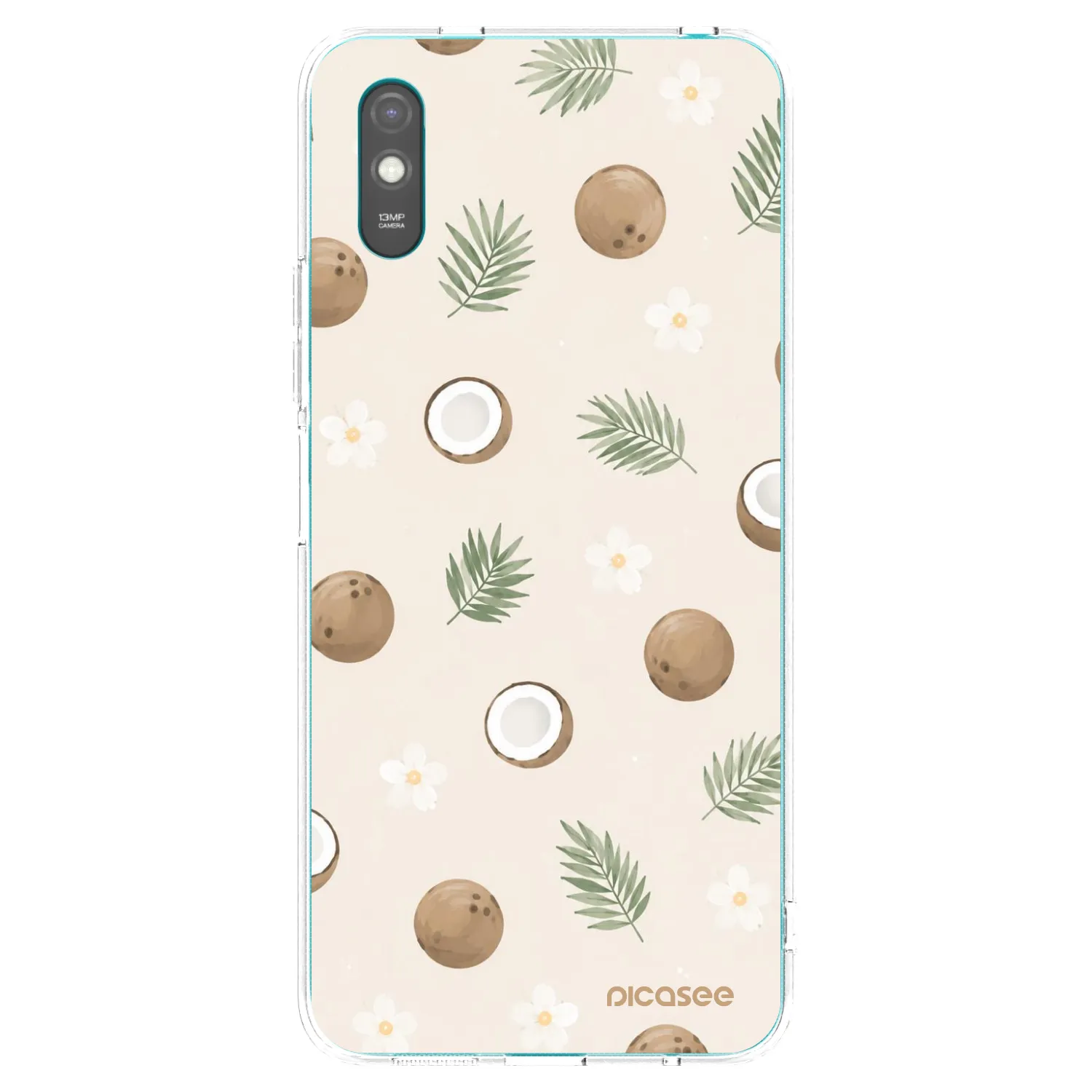Picasee husă transparentă din silicon pentru Xiaomi Redmi 9A - Coconut Breeze