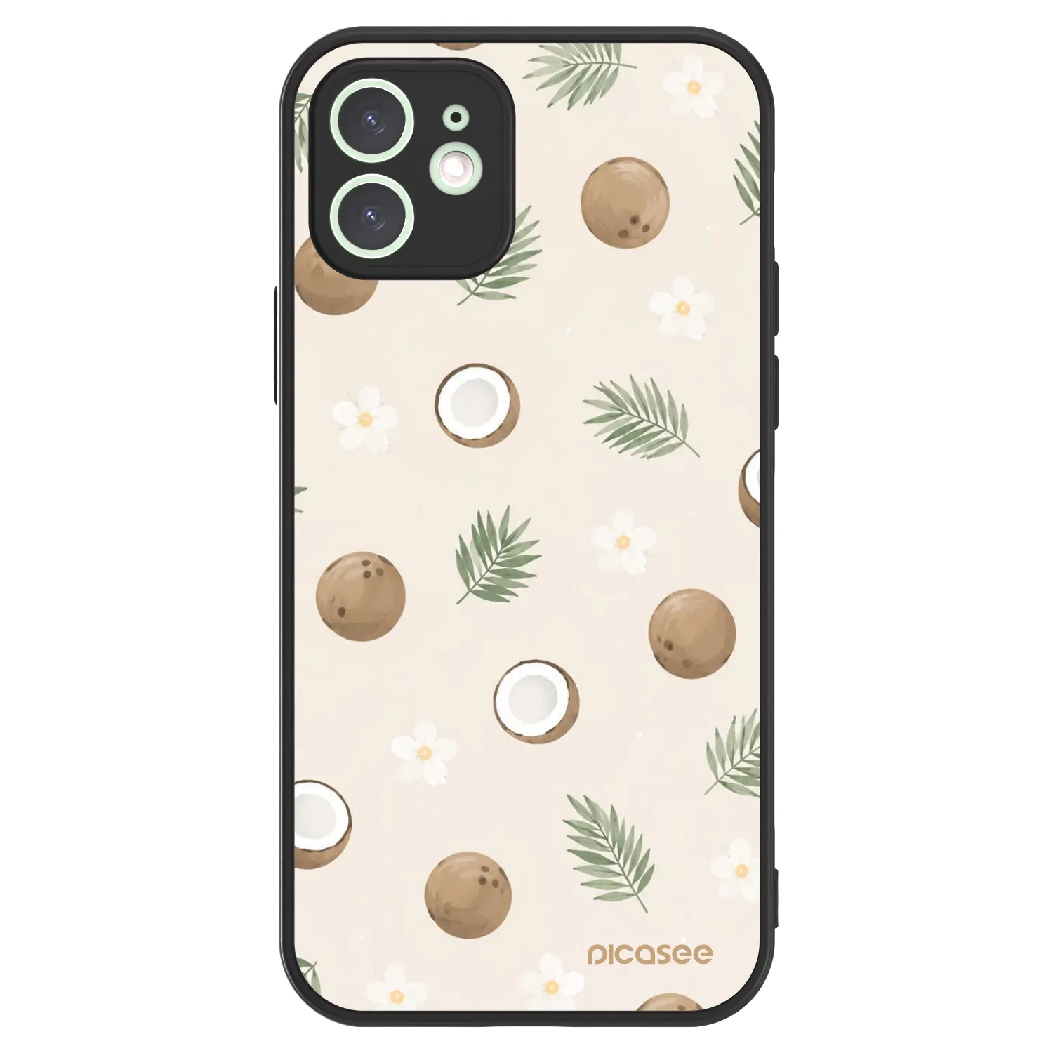 Picasee ULTIMATE CASE pentru Apple iPhone 12 - Coconut Breeze