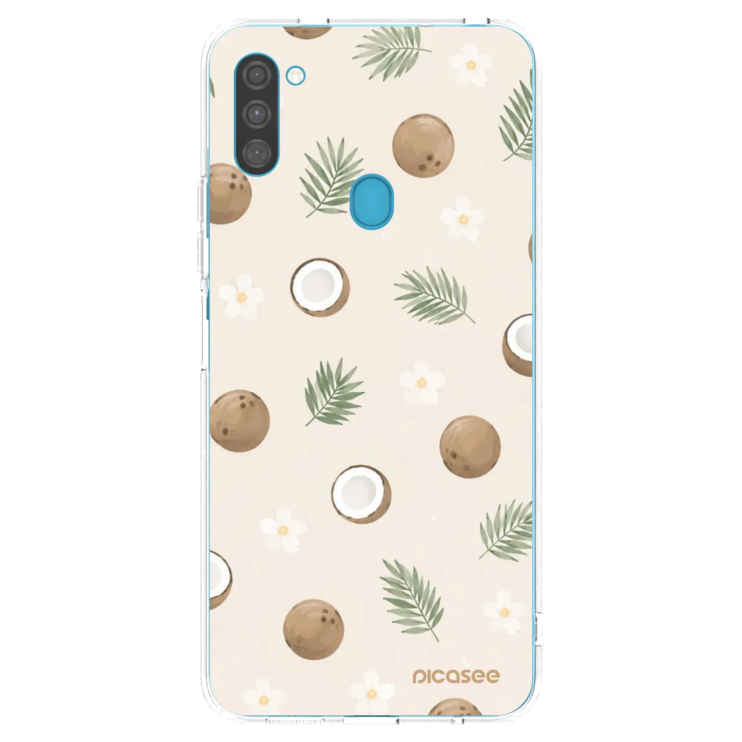 Picasee husă transparentă din silicon pentru Samsung Galaxy M11 - Coconut Breeze