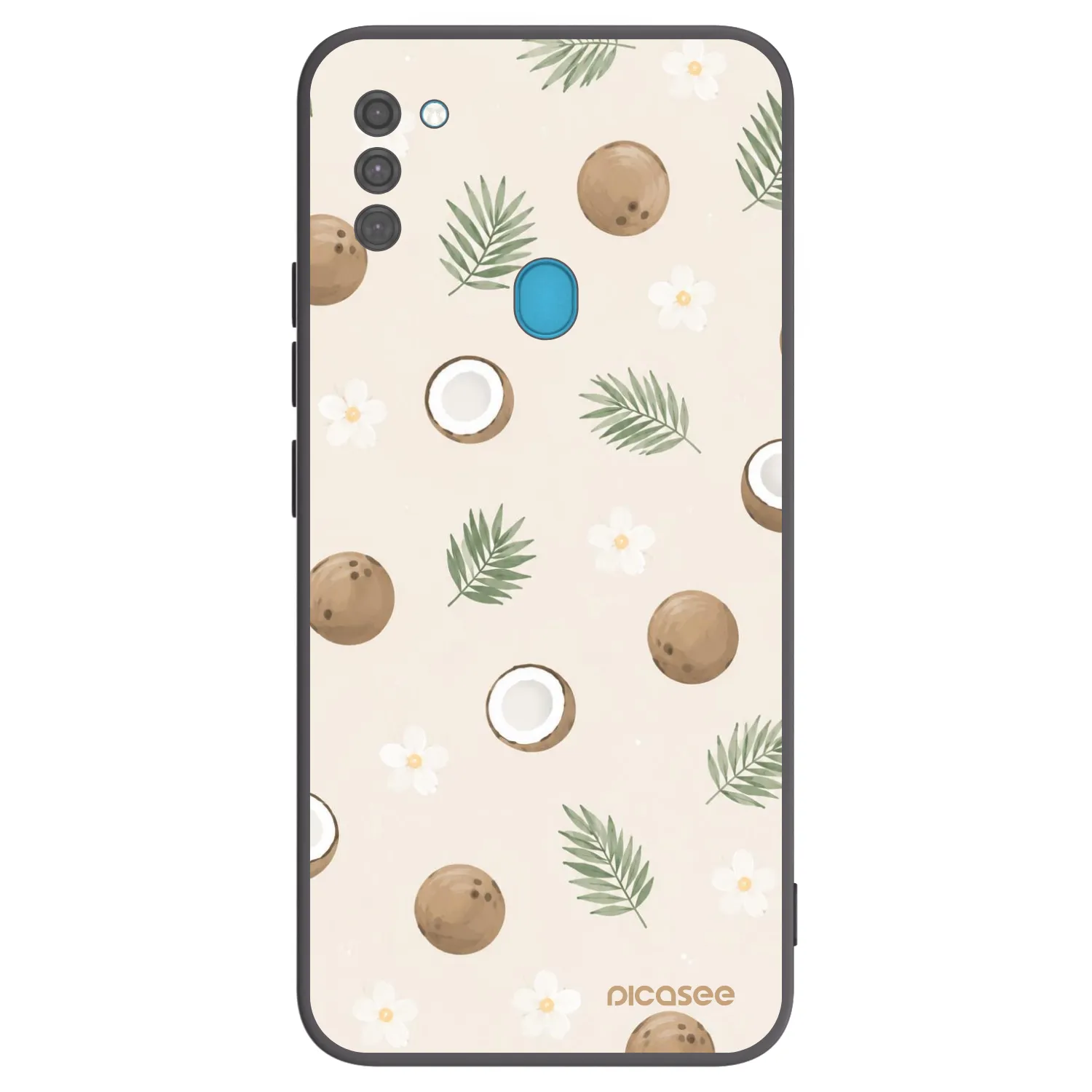 Picasee husă neagră din silicon pentru Samsung Galaxy M11 - Coconut Breeze