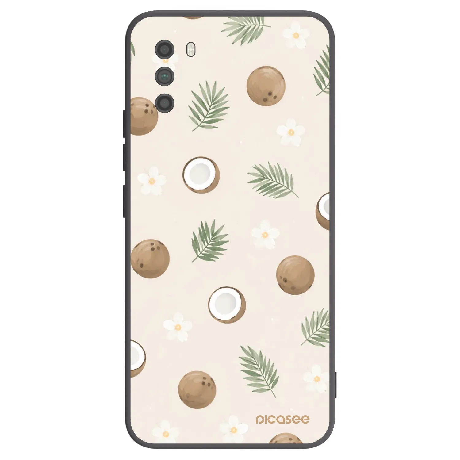 Picasee husă neagră din silicon pentru Xiaomi Poco M3 - Coconut Breeze