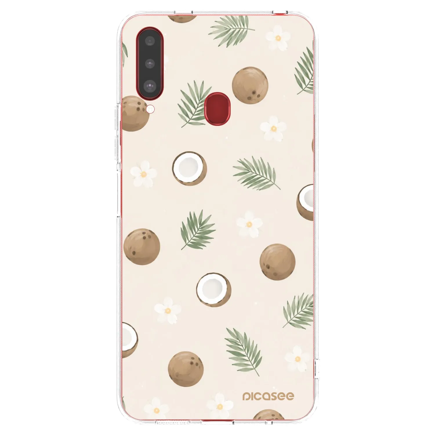 Picasee husă transparentă din silicon pentru Samsung Galaxy A20s - Coconut Breeze