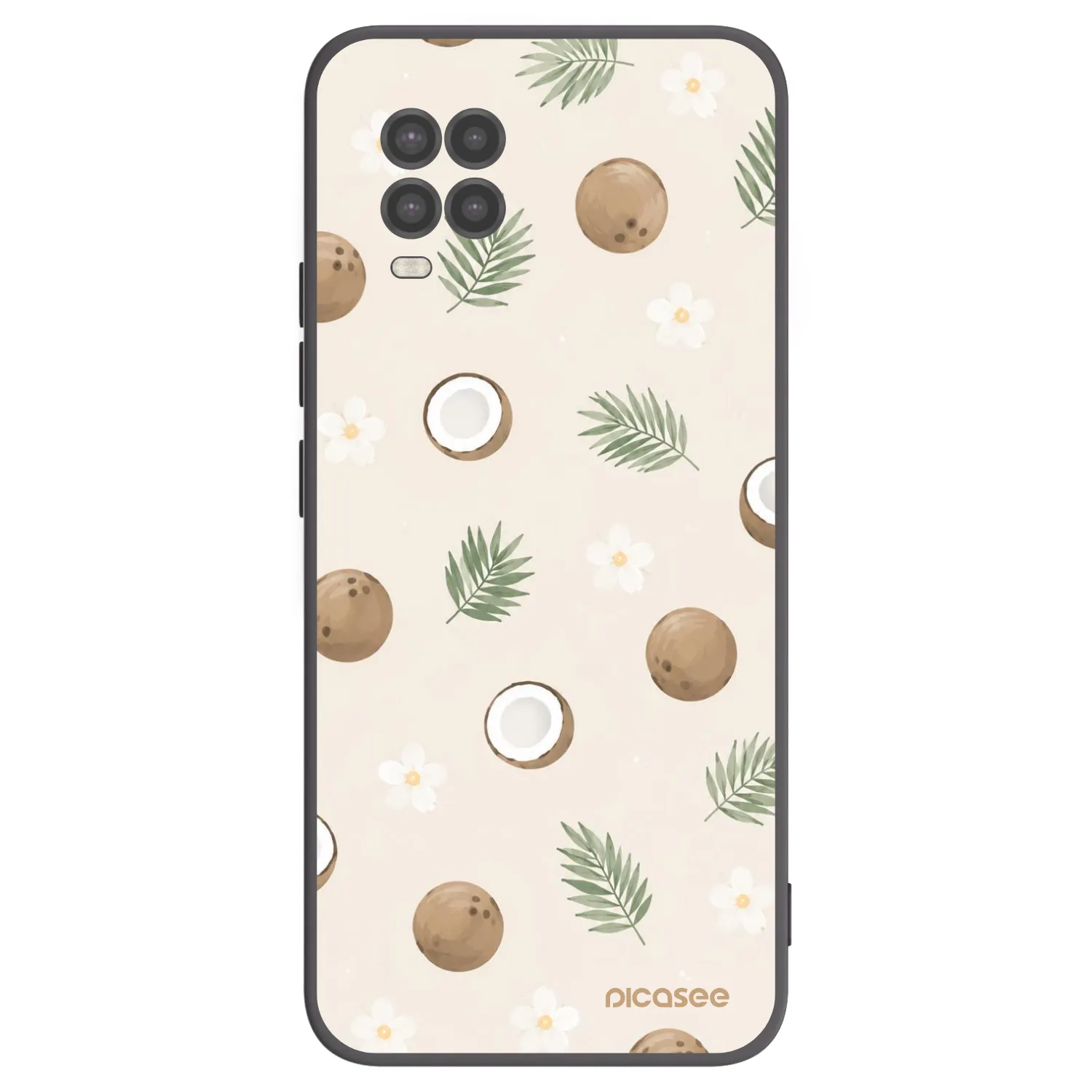Picasee husă neagră din silicon pentru Xiaomi Mi 10 Lite - Coconut Breeze