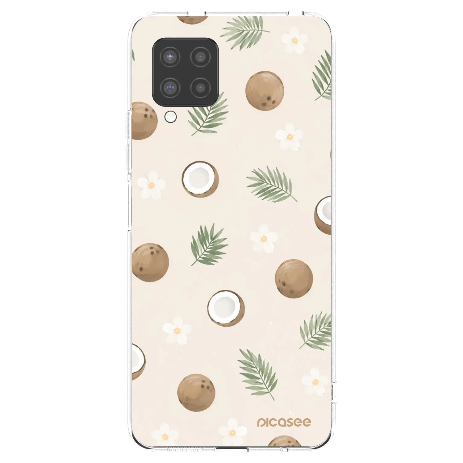 Picasee husă transparentă din silicon pentru Samsung Galaxy A42 A426B - Coconut Breeze