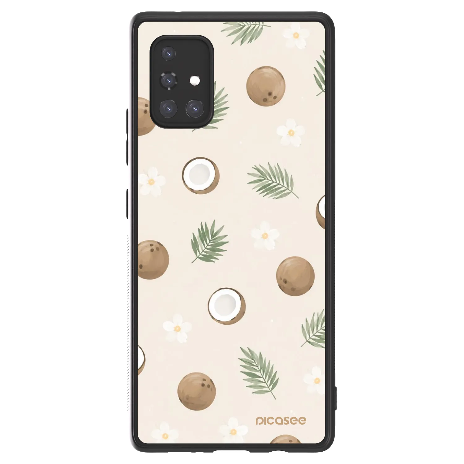 Picasee ULTIMATE CASE pentru Samsung Galaxy A71 A715F - Coconut Breeze