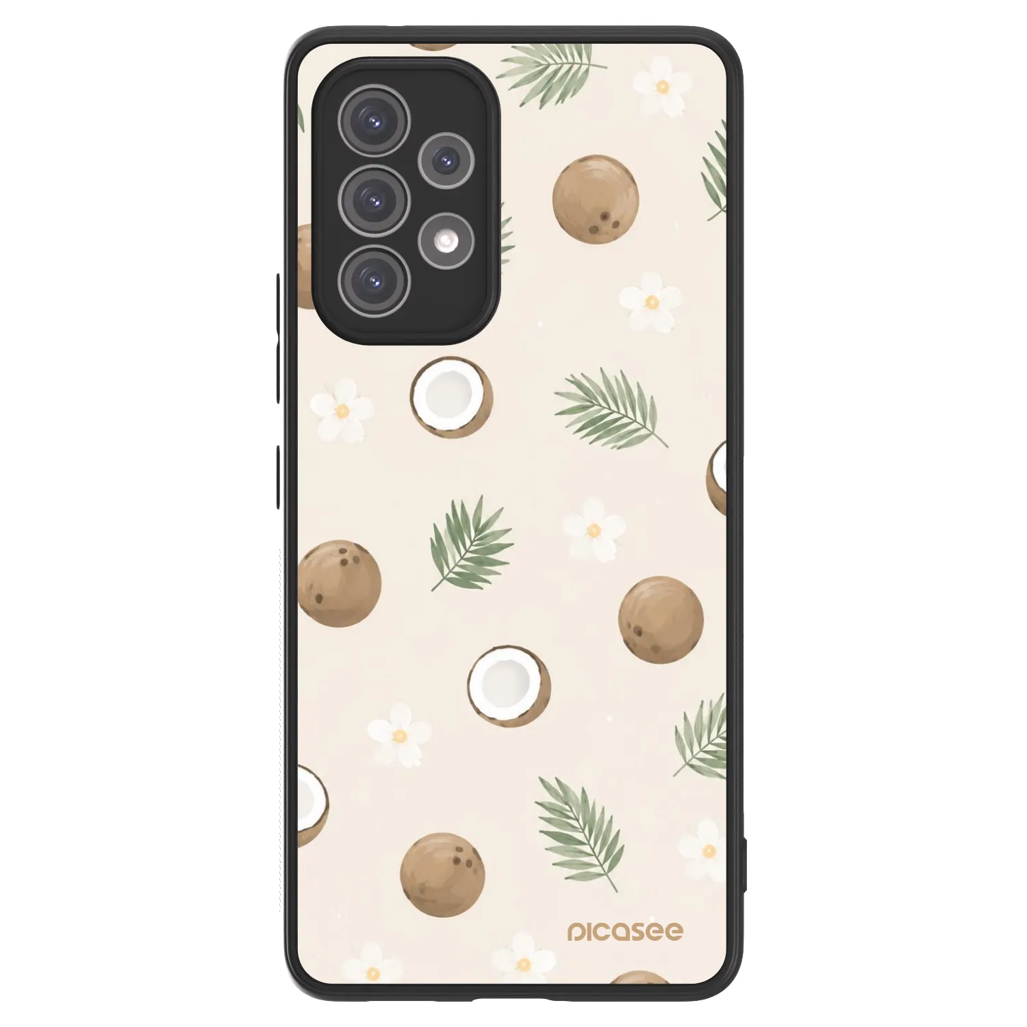Picasee ULTIMATE CASE pentru Samsung Galaxy A52 5G A525F - Coconut Breeze