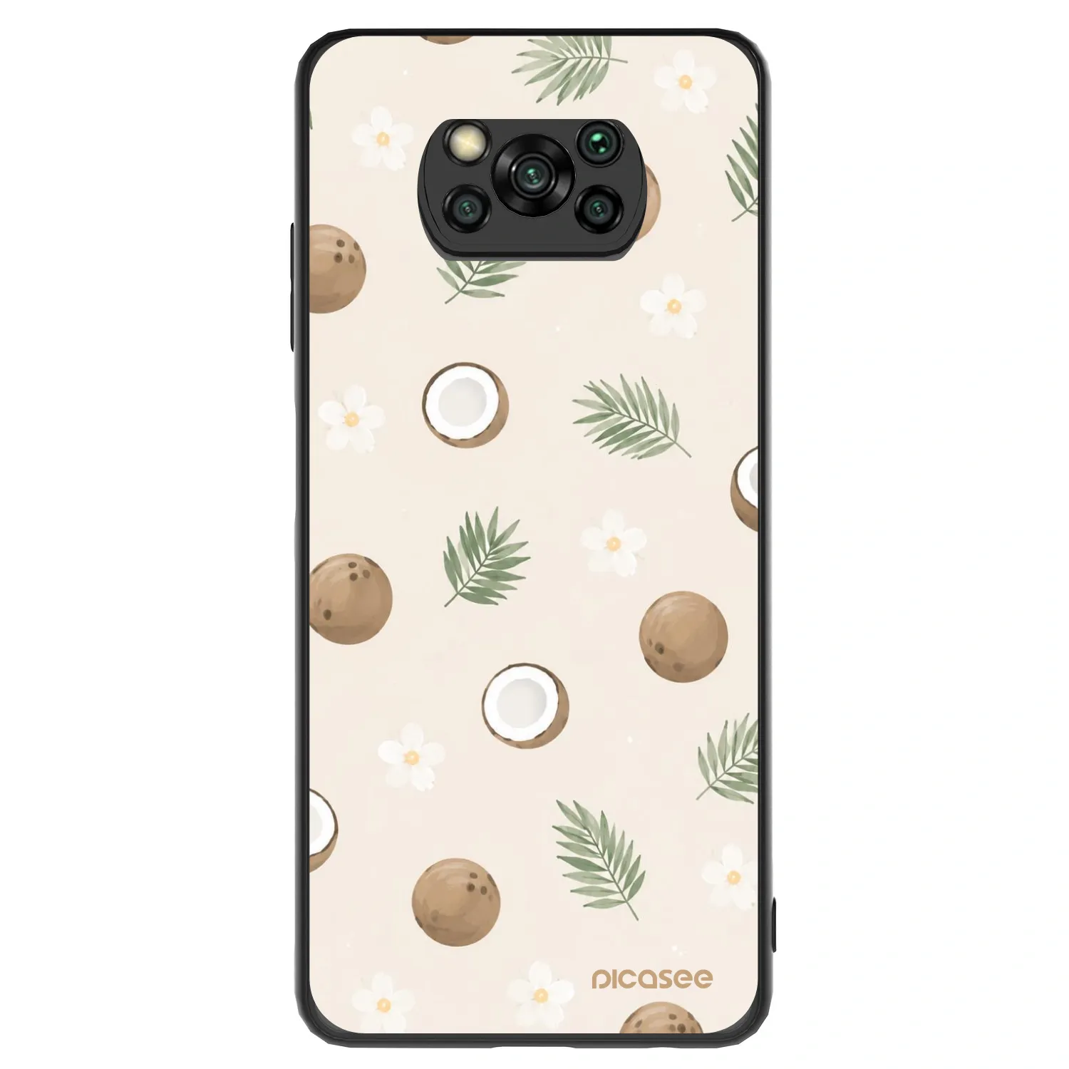 Picasee ULTIMATE CASE pentru Xiaomi Poco X3 - Coconut Breeze