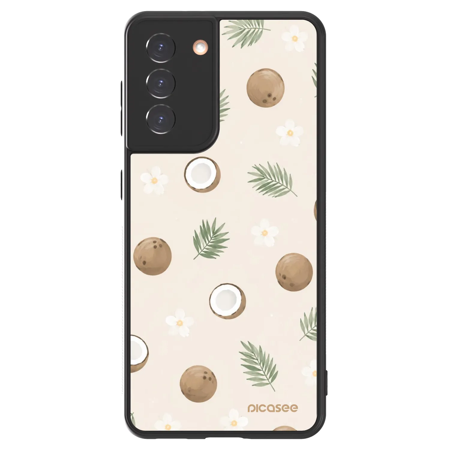 Picasee ULTIMATE CASE pentru Samsung Galaxy S21 5G G991B - Coconut Breeze