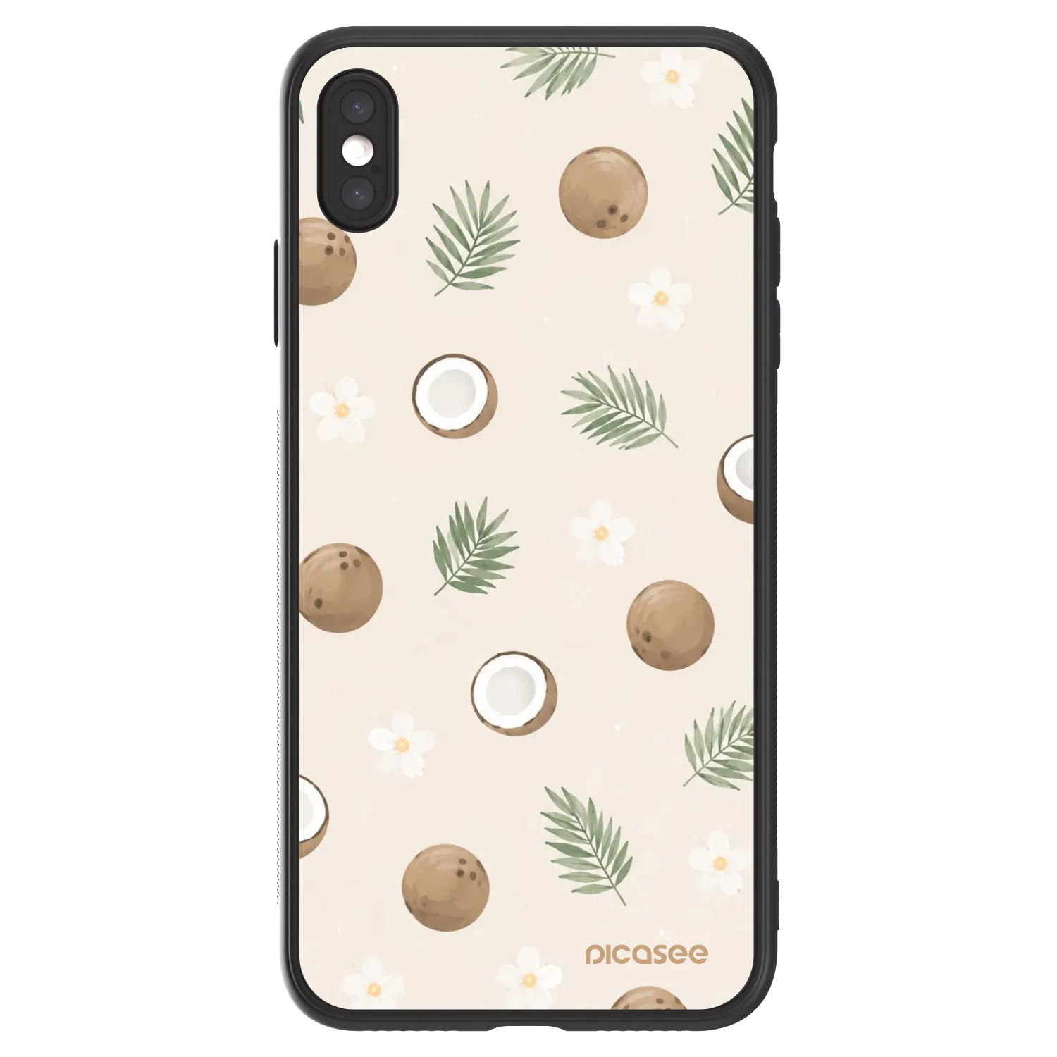 Picasee ULTIMATE CASE pentru Apple iPhone XS Max - Coconut Breeze