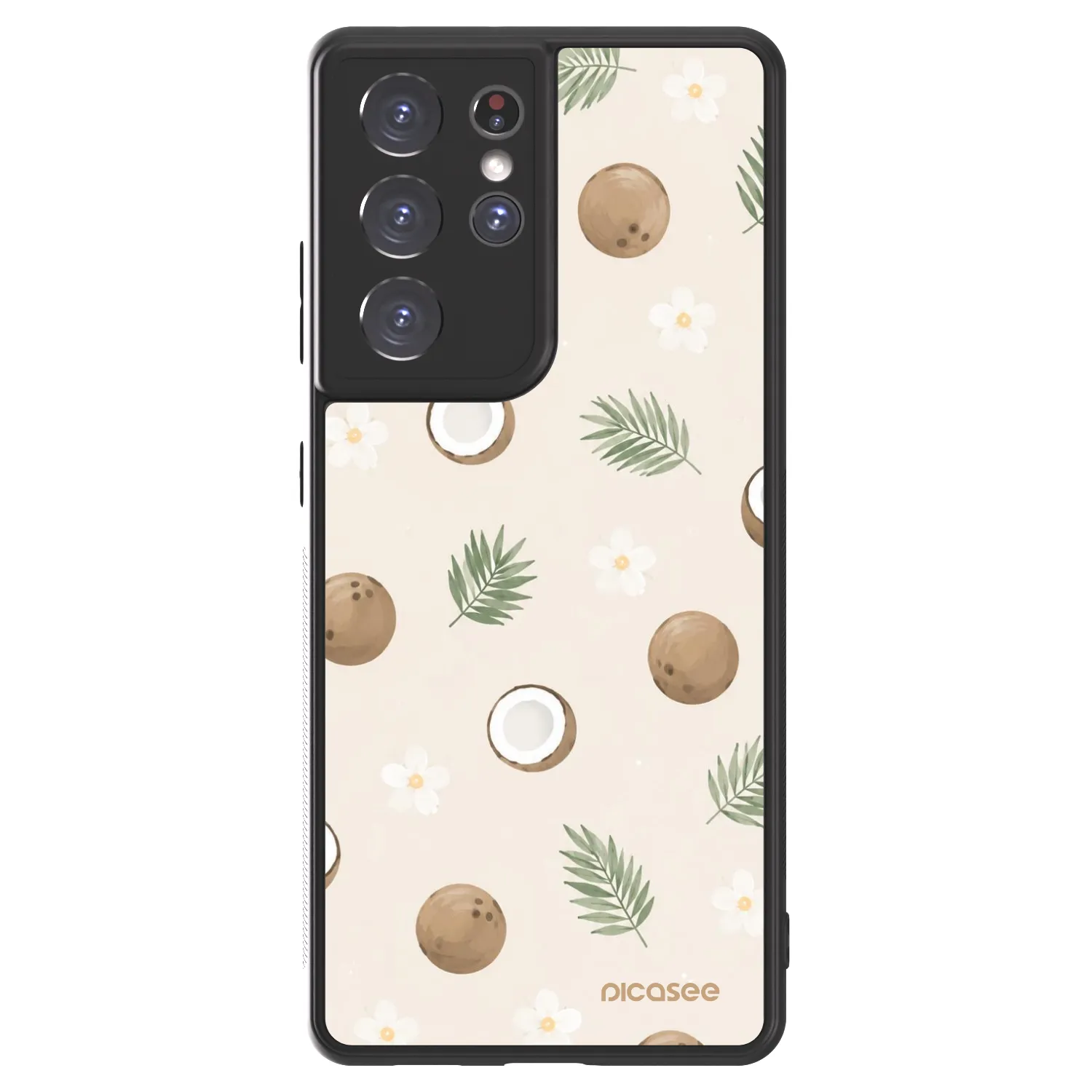 Picasee ULTIMATE CASE pentru Samsung Galaxy S21 Ultra 5G G998B - Coconut Breeze
