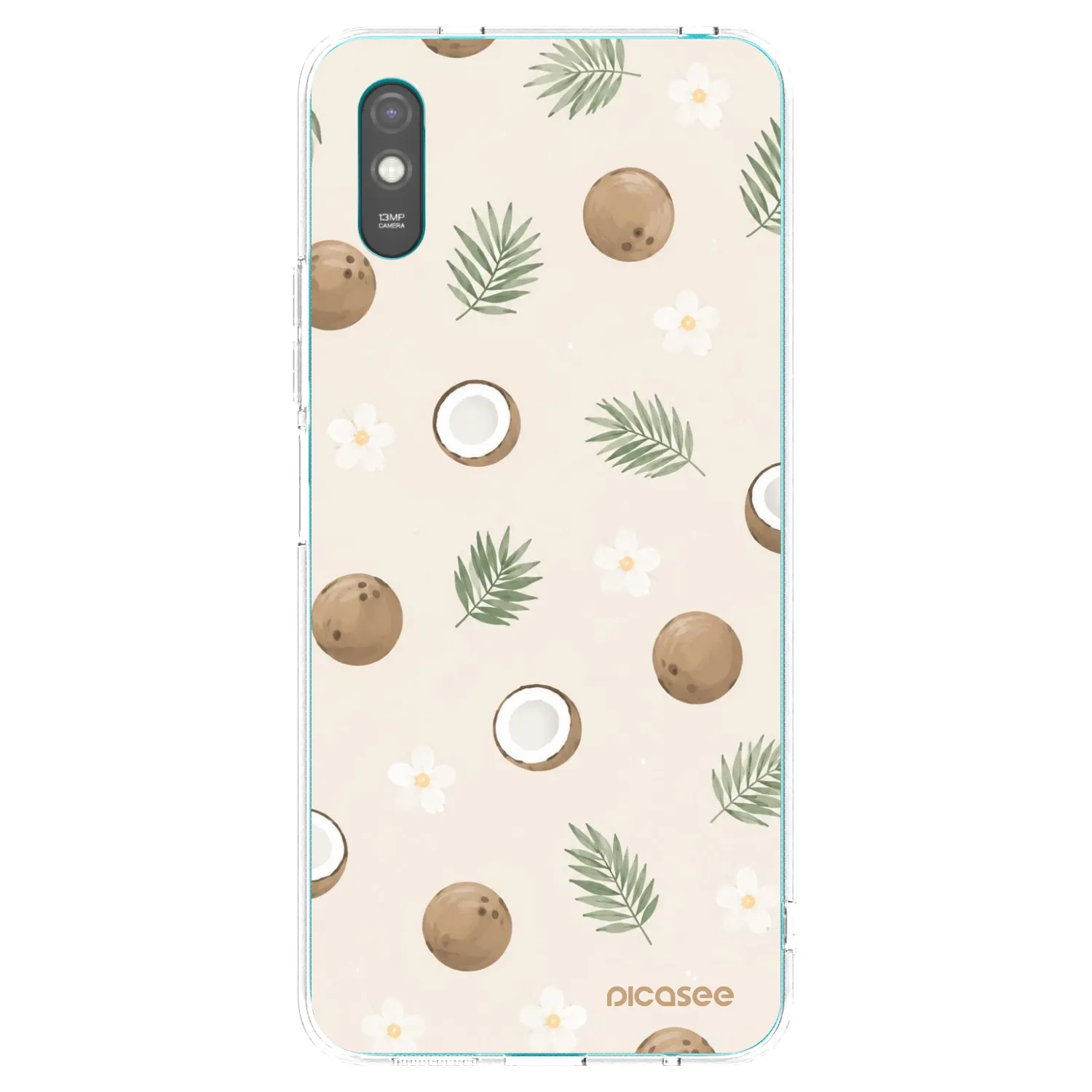 Picasee husă transparentă din silicon pentru Xiaomi Redmi 9AT - Coconut Breeze
