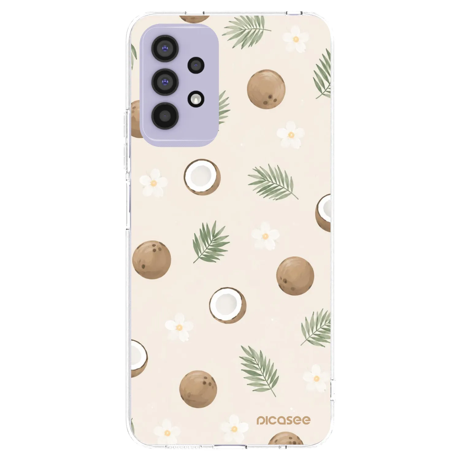 Picasee husă transparentă din silicon pentru Samsung Galaxy A32 4G SM-A325F - Coconut Breeze