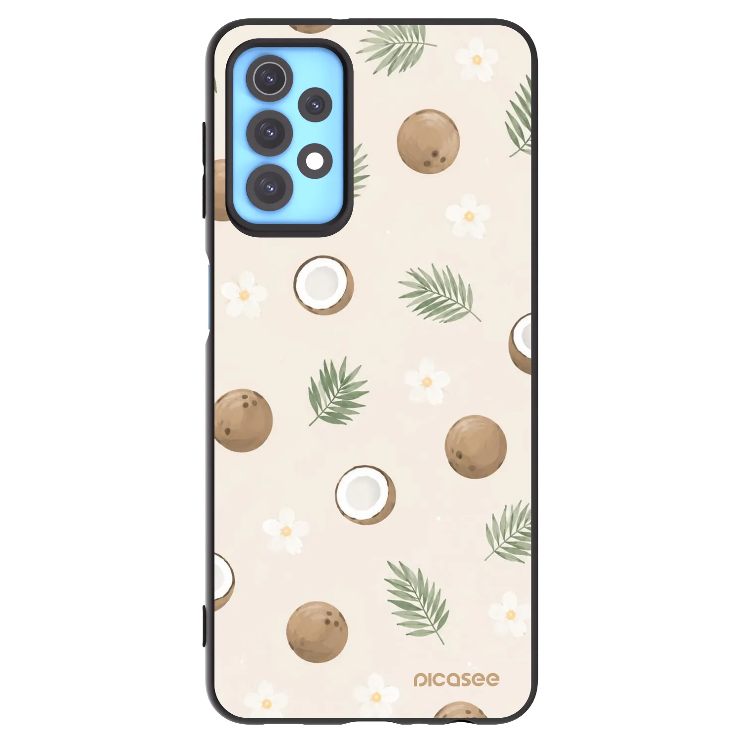 Picasee husă neagră din silicon pentru Samsung Galaxy A32 4G SM-A325F - Coconut Breeze