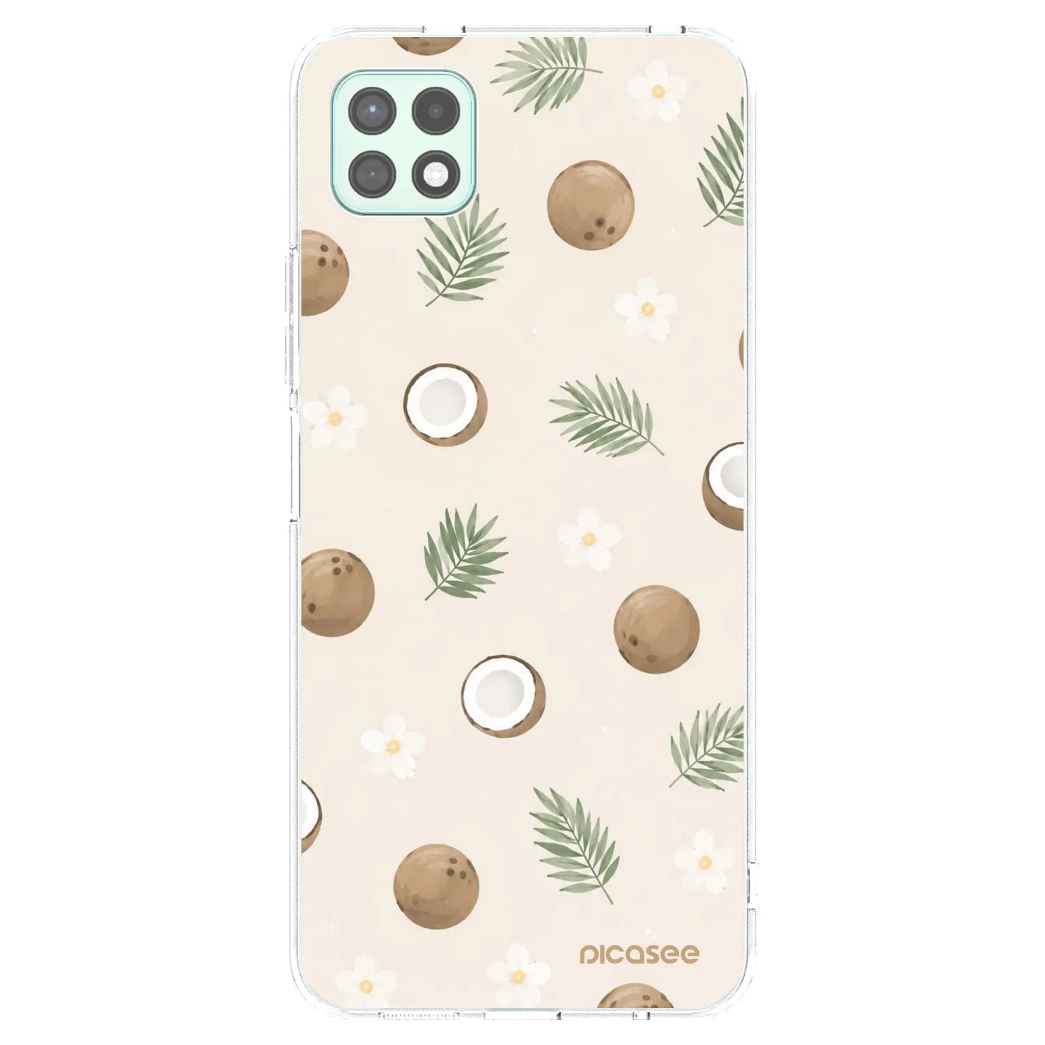 Picasee husă transparentă din silicon pentru Samsung Galaxy A22 A226B 5G - Coconut Breeze