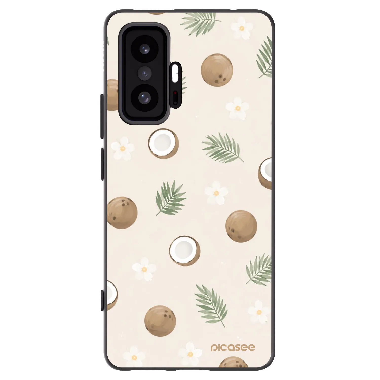 Picasee husă neagră din silicon pentru Xiaomi 11T - Coconut Breeze