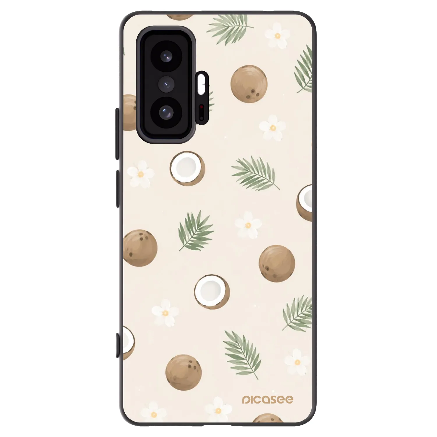 Picasee husă neagră din silicon pentru Xiaomi 11T Pro - Coconut Breeze