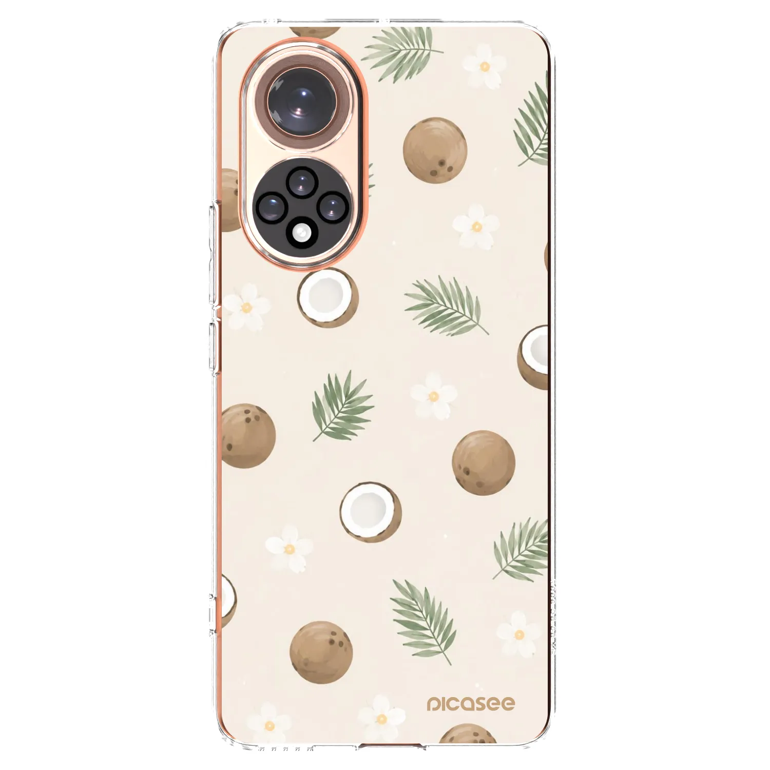 Picasee husă transparentă din silicon pentru Huawei Nova 9 - Coconut Breeze