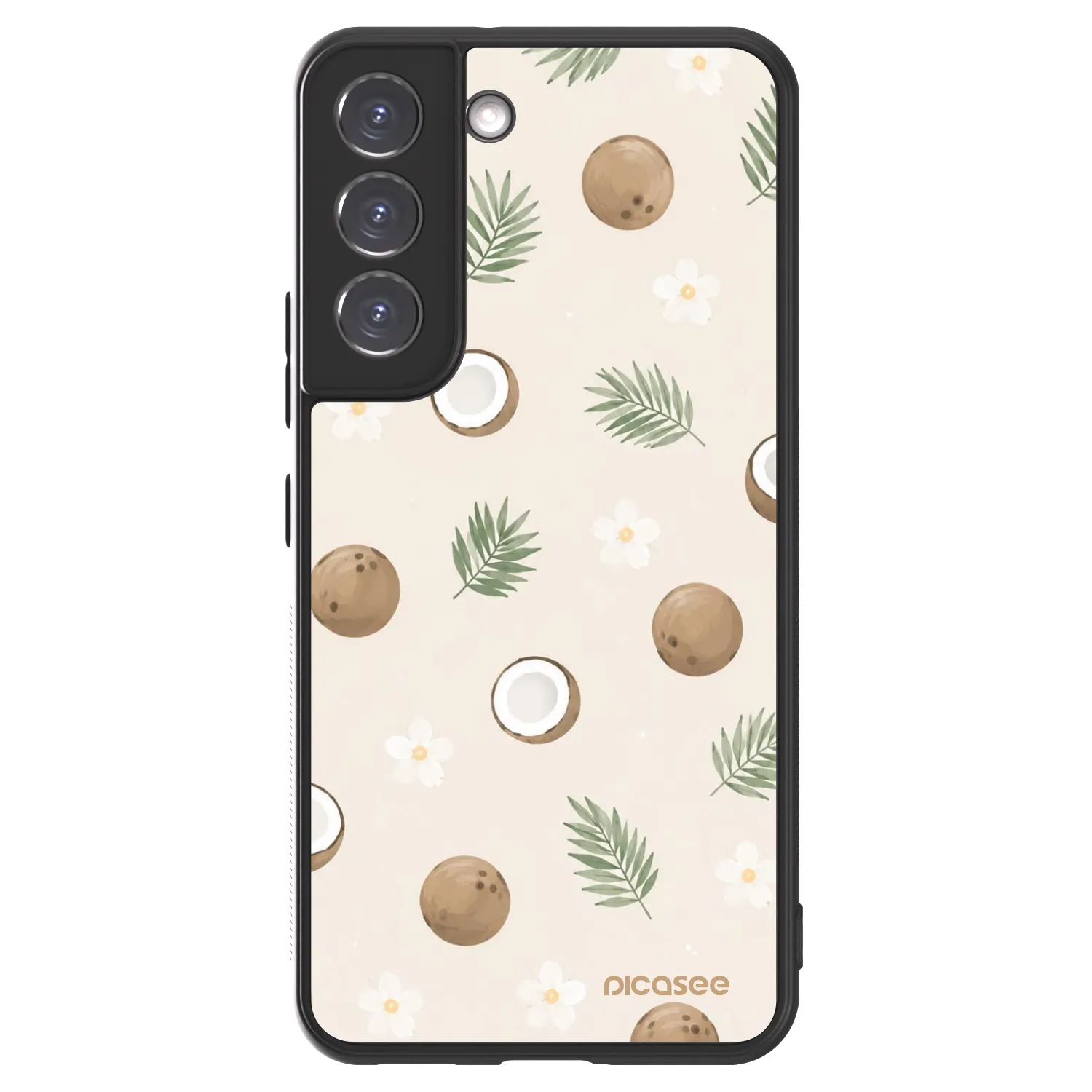 Picasee ULTIMATE CASE pentru Samsung Galaxy S22 5G - Coconut Breeze