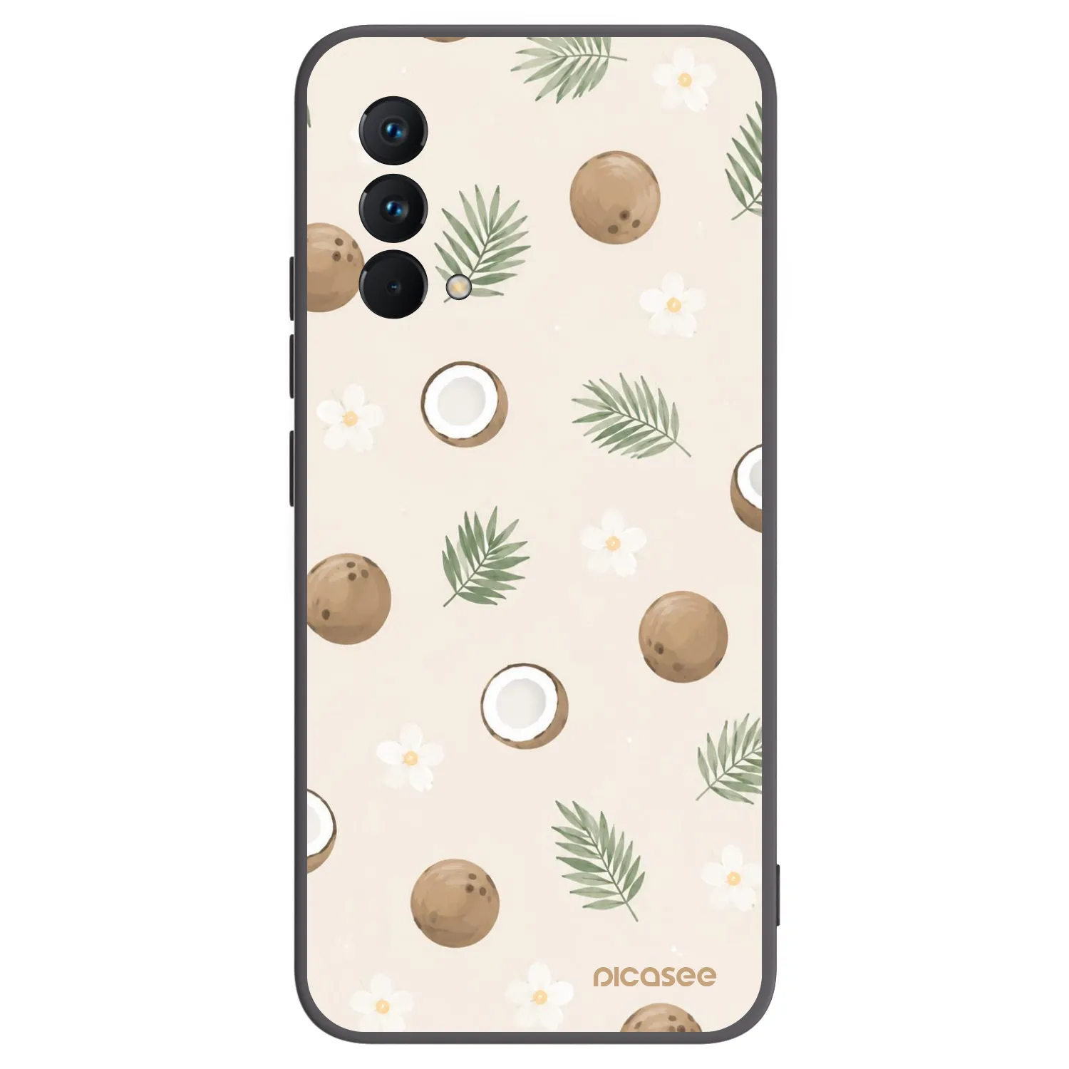 Picasee husă neagră din silicon pentru Realme GT Master Edition 5G - Coconut Breeze