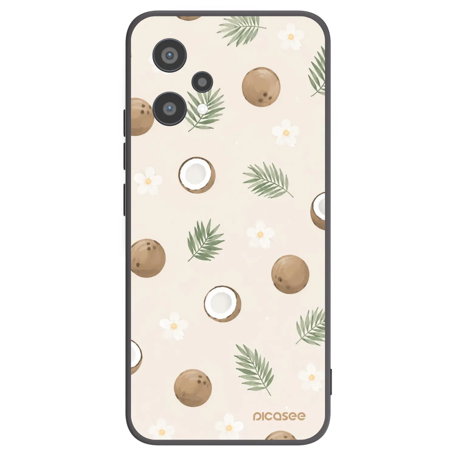Picasee husă neagră din silicon pentru Realme 9 Pro 5G - Coconut Breeze