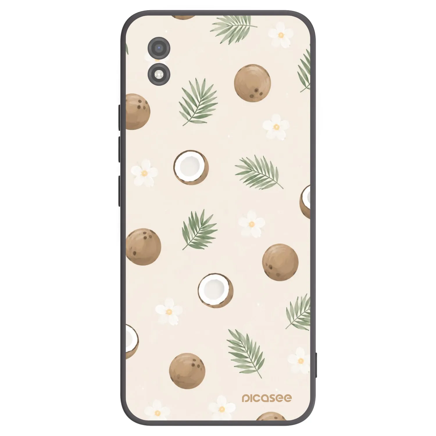Picasee husă neagră din silicon pentru Realme C11 (2021) - Coconut Breeze