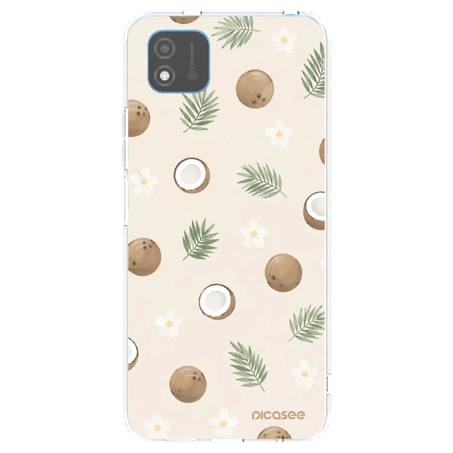 Picasee husă transparentă din silicon pentru Realme C11 (2021) - Coconut Breeze