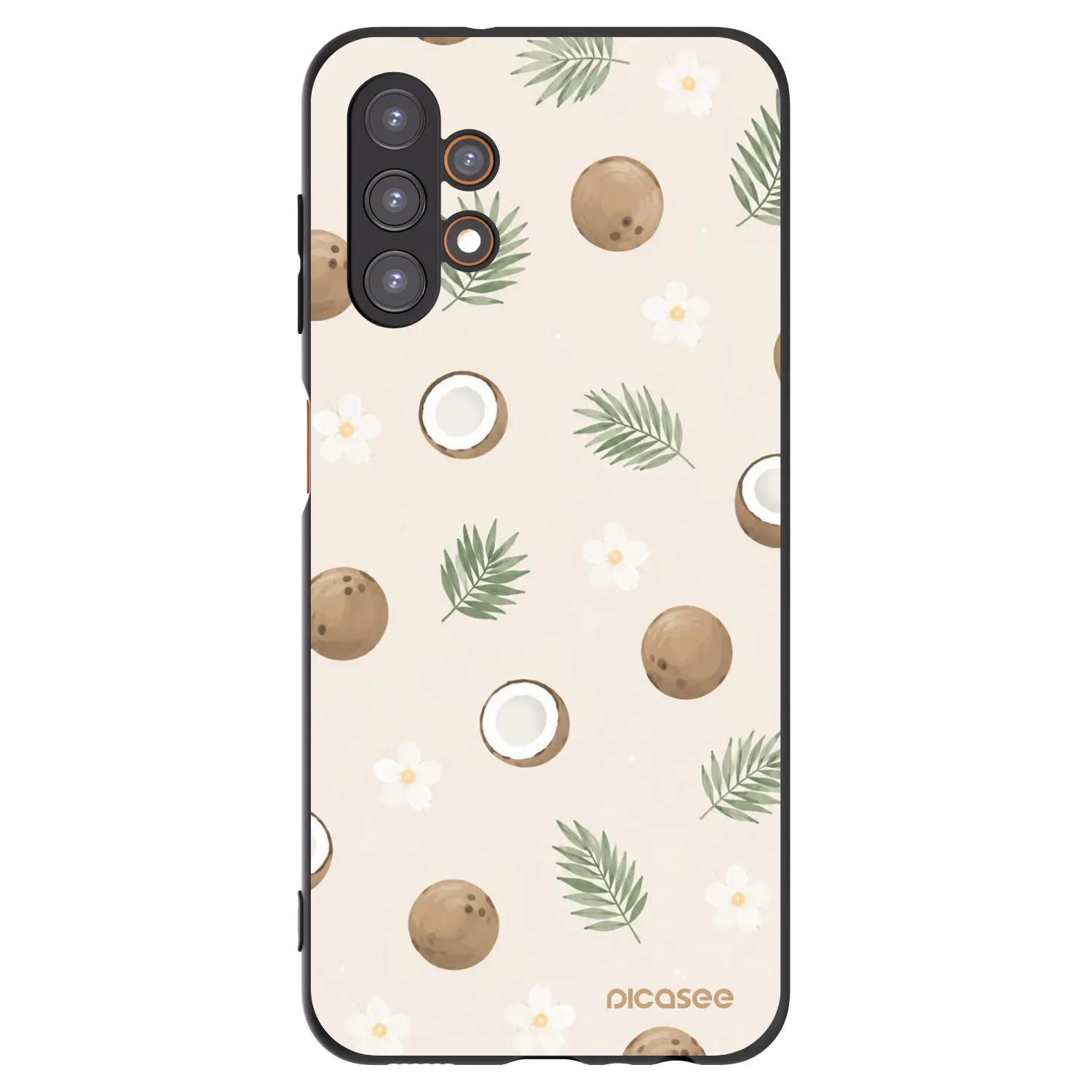 Picasee husă neagră din silicon pentru Samsung Galaxy A13 4G A135 - Coconut Breeze
