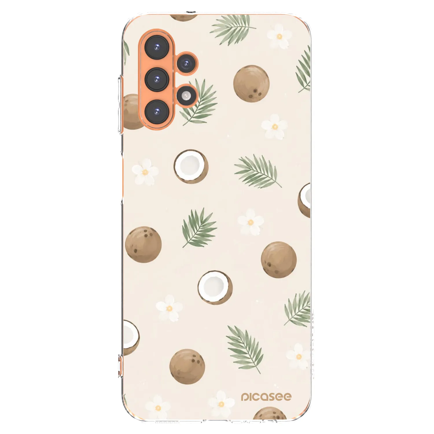 Picasee husă transparentă din silicon pentru Samsung Galaxy A13 4G A135 - Coconut Breeze