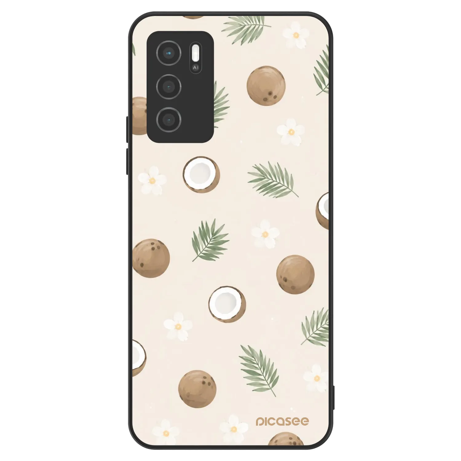 Picasee ULTIMATE CASE pentru OPPO A16s - Coconut Breeze
