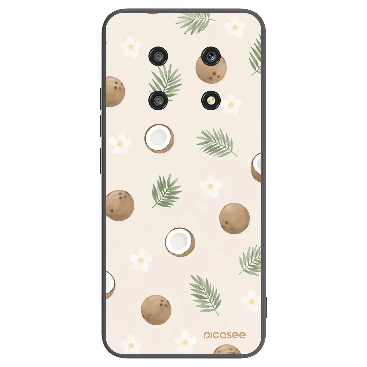 Picasee husă neagră din silicon pentru Honor Magic4 Lite 5G - Coconut Breeze