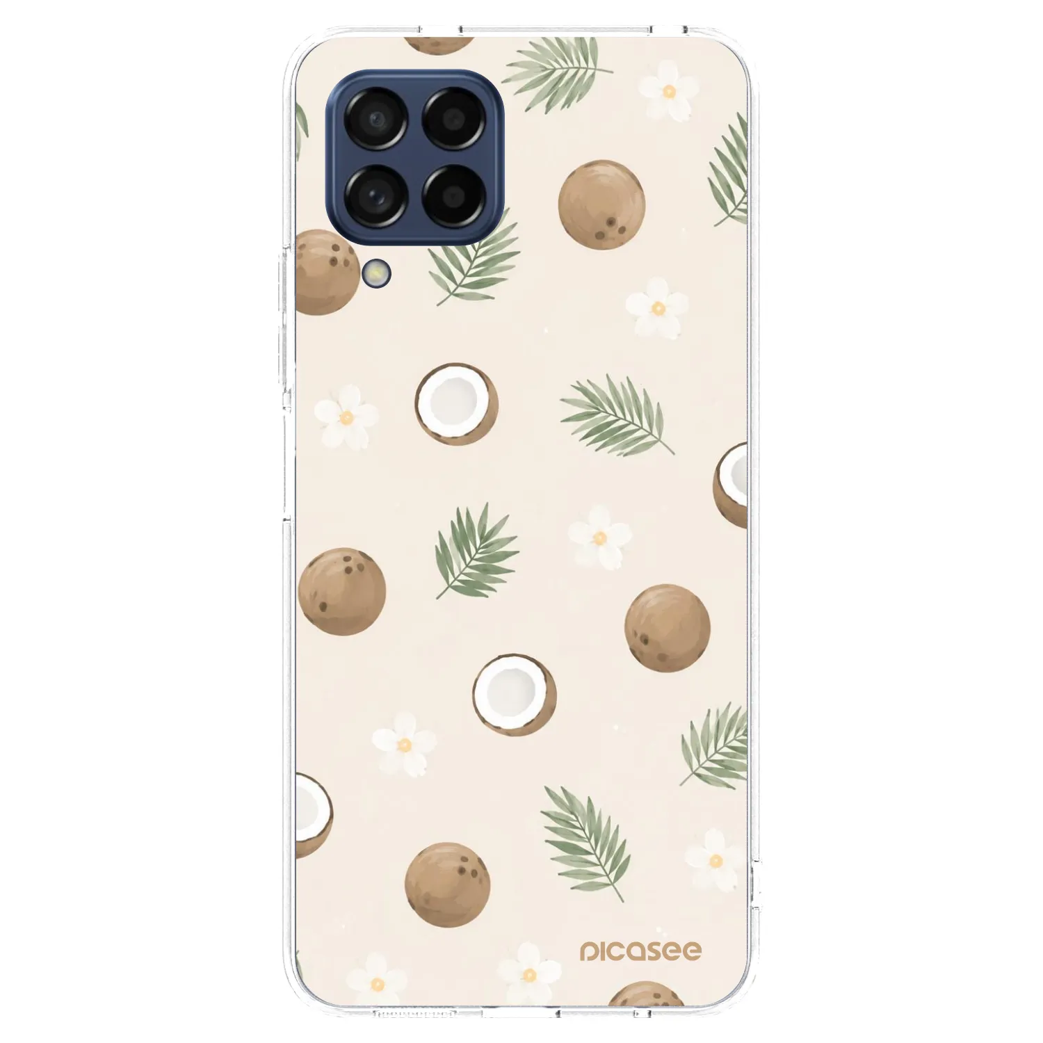 Picasee husă transparentă din silicon pentru Samsung Galaxy M53 5G - Coconut Breeze