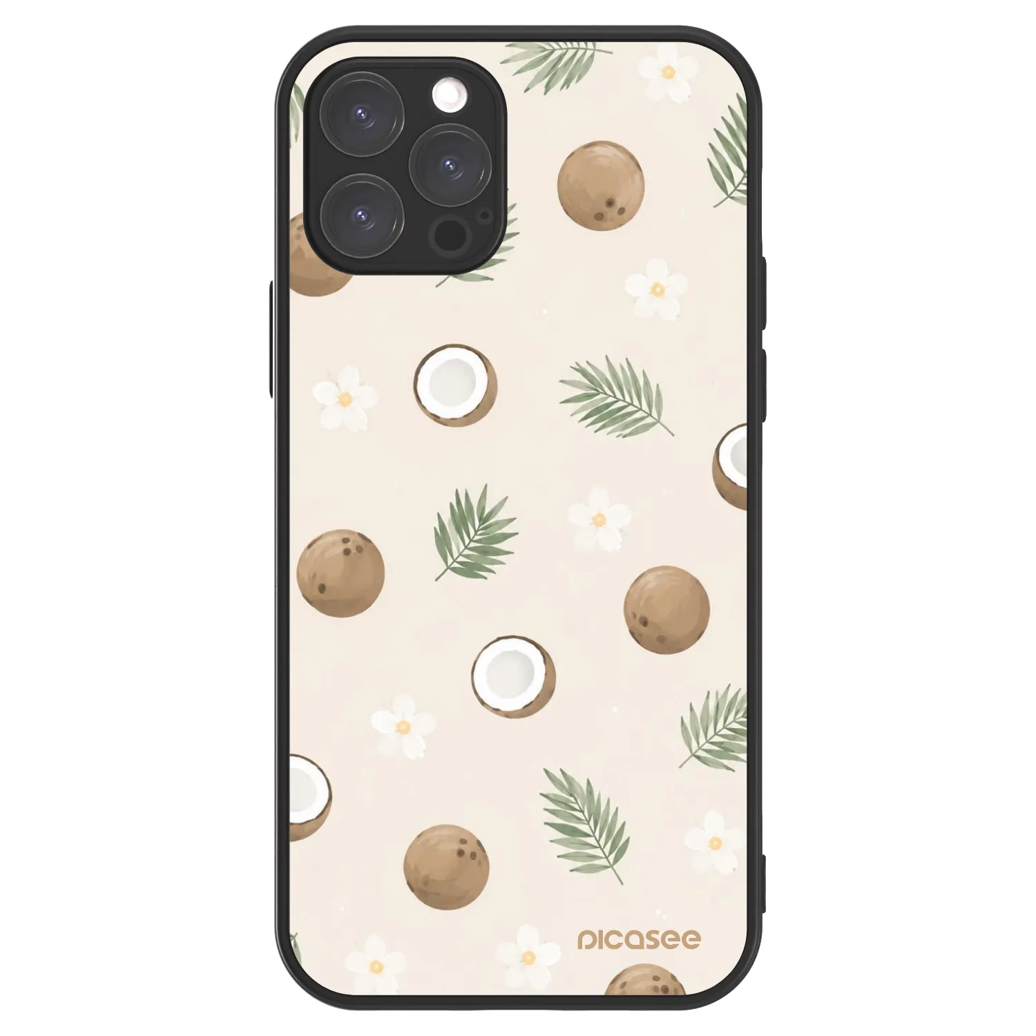 Picasee ULTIMATE CASE MagSafe pentru Apple iPhone 12 Pro - Coconut Breeze