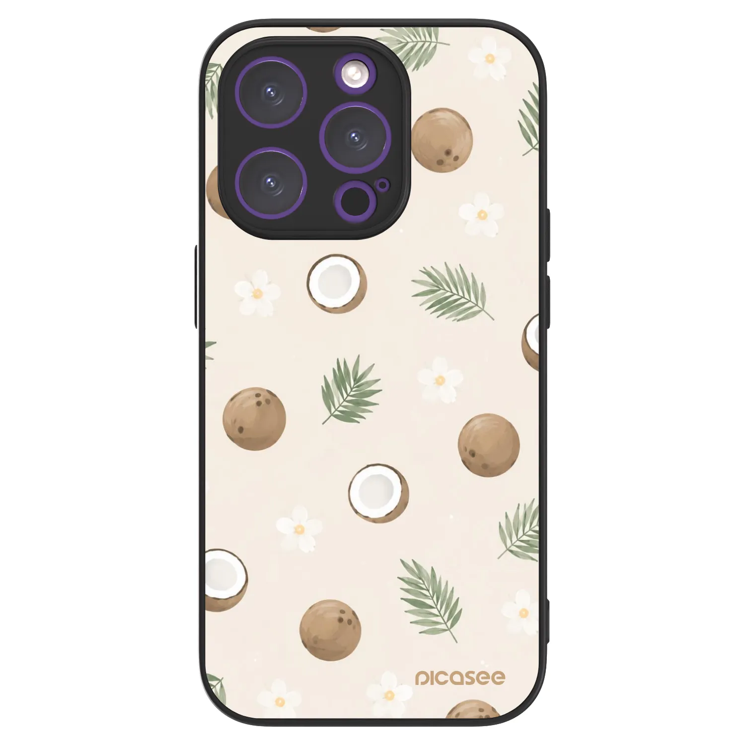 Picasee ULTIMATE CASE MagSafe pentru Apple iPhone 14 Pro - Coconut Breeze