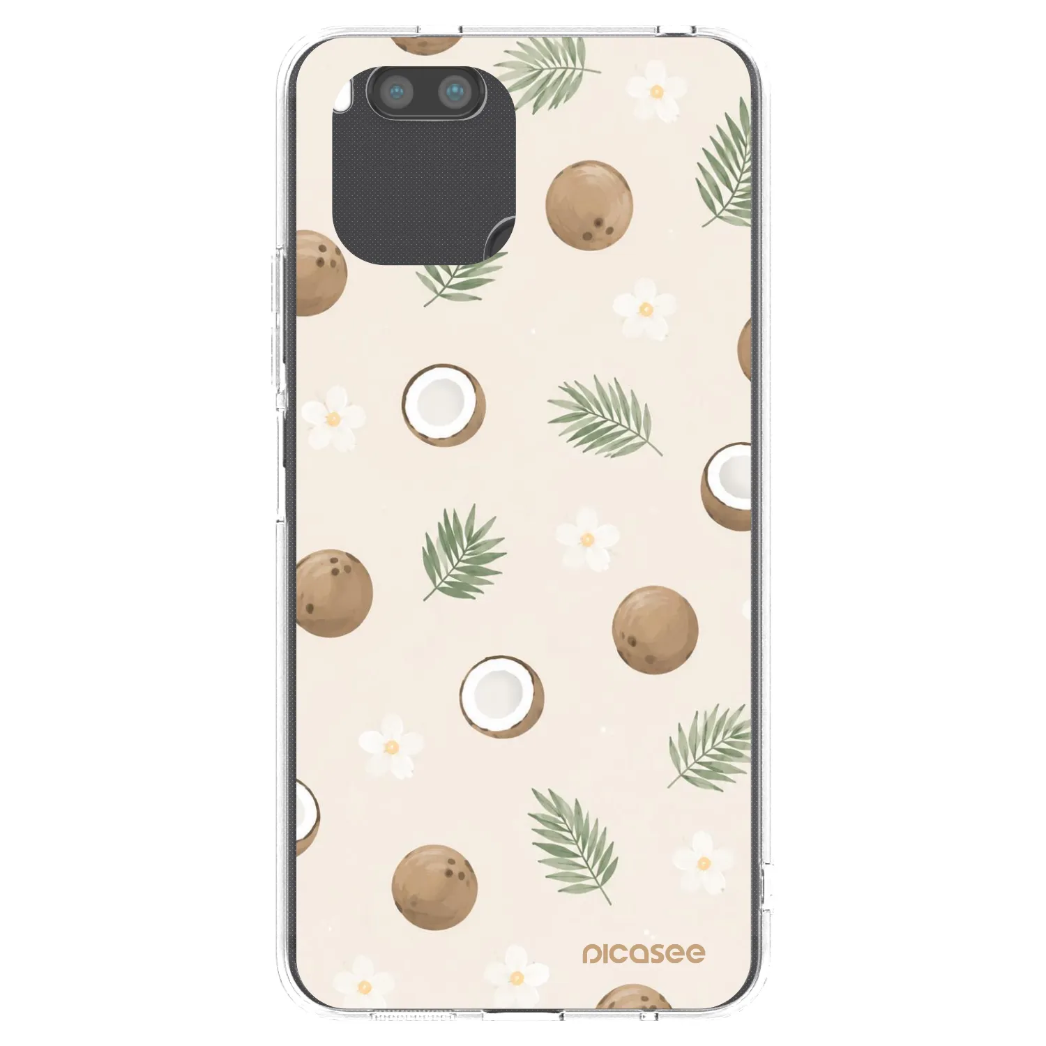 Picasee husă transparentă din silicon pentru Xiaomi Redmi A1 - Coconut Breeze